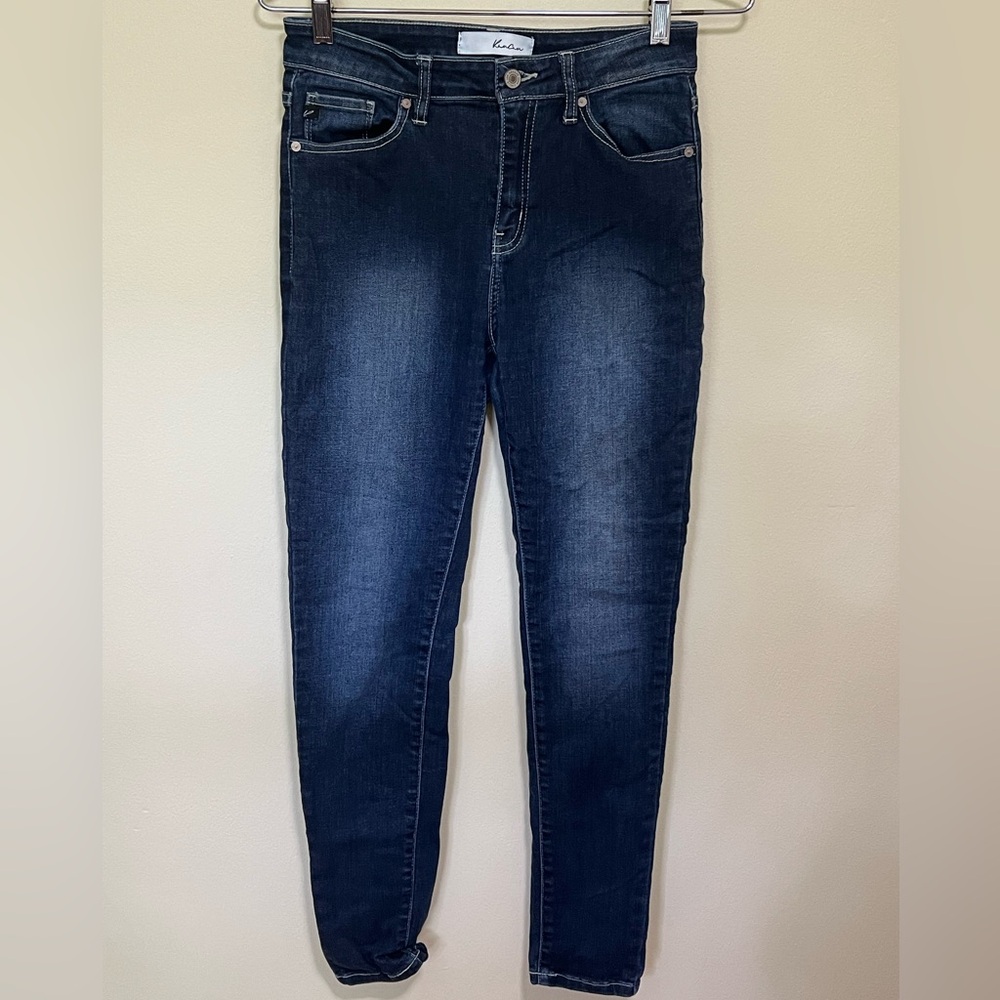 KANCAN DARK WASH SKINNY JEANS SZ 7/27
